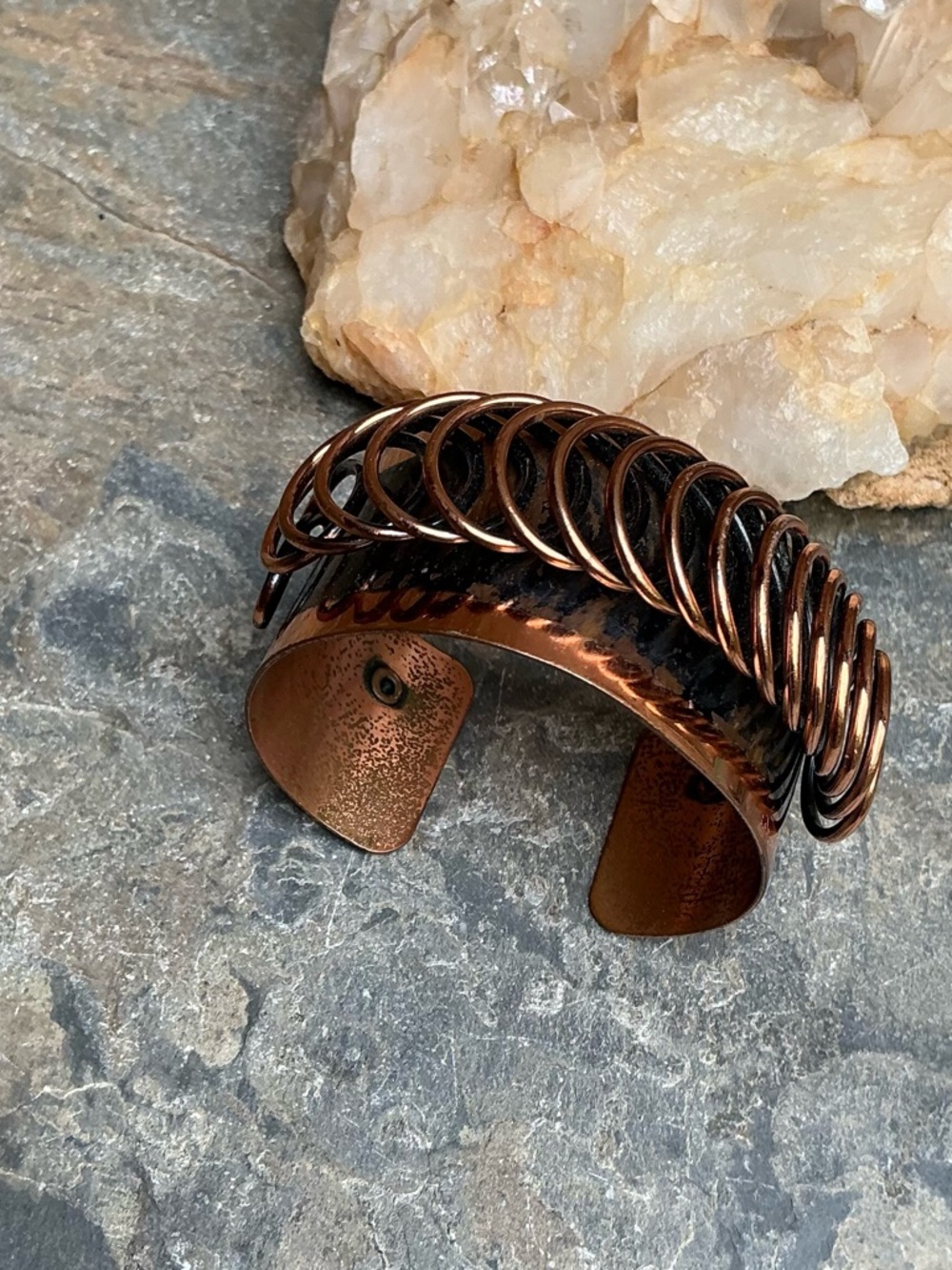 Mid Century Vintage Retro Renoir Copper Cuff